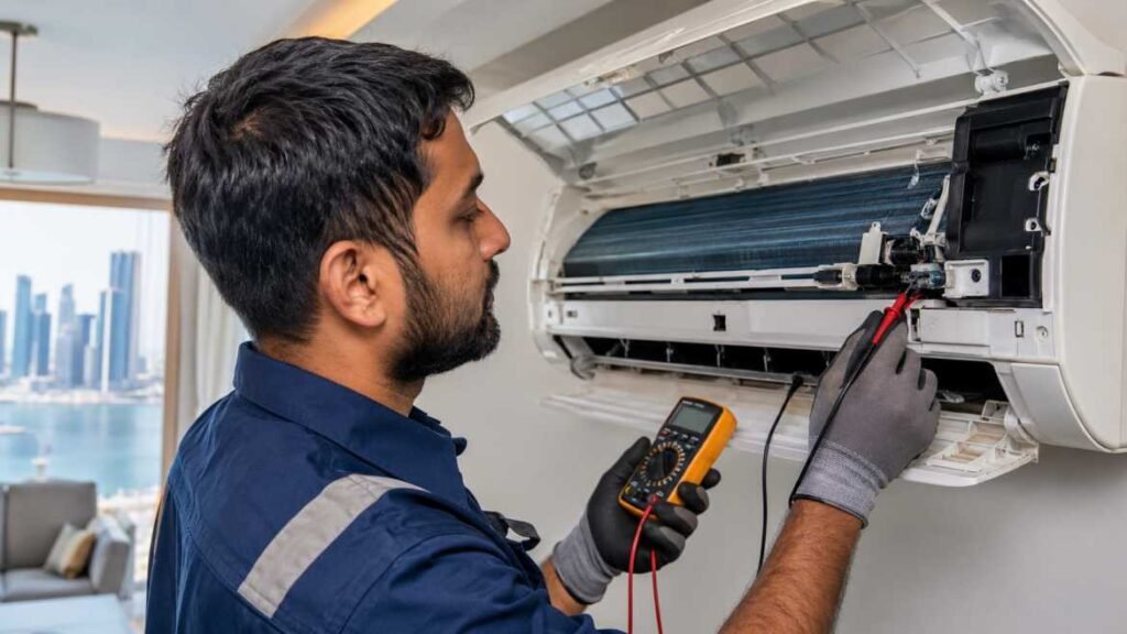 AC Cooling Problem Repair in Qatar